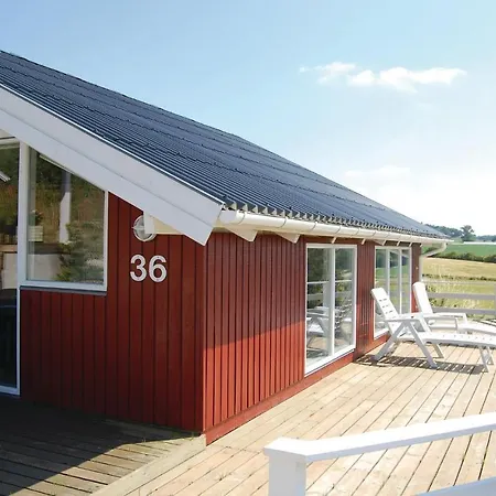 In Knebel With Indoor Swimming Pool Holiday home Skodshoved Strand