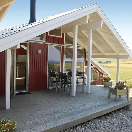 Сasa de vacaciones Amazing In Knebel With Sauna Skødshoved Strand