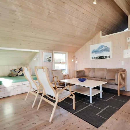 In Knebel With Indoor Swimming Pool